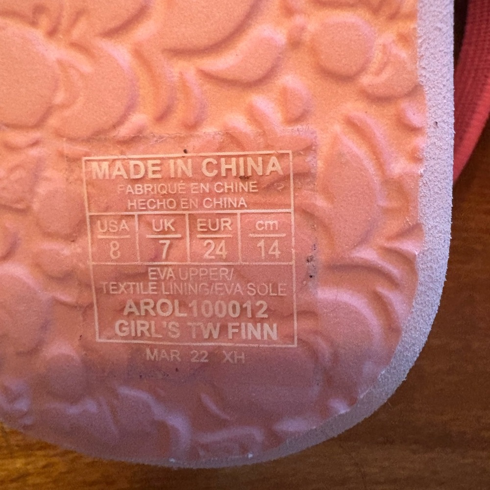 Roxy flip flops - Picture 3 of 3
